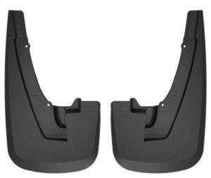 Ram 3500 Mud Guards - Front - Husky Liners - Custom - Black - `19-`22